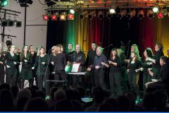 Der Gospelchor "Humble Voices", unter der Leitung von Karin Noe, gestaltete den 1. Teil des Konzertes.