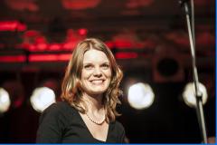 Karin Noe, Chorleiterin des Gospelchores "Humble Voices".